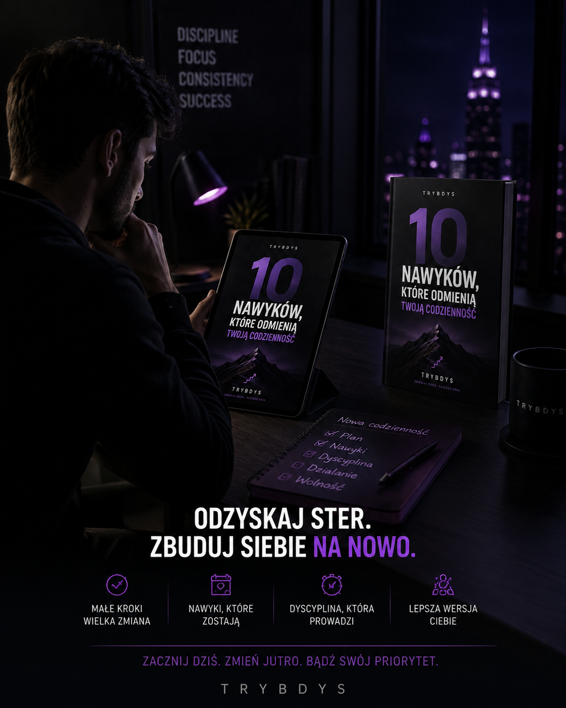 E-book " 10 Nawyków, które odmienią Twoją codzienność "