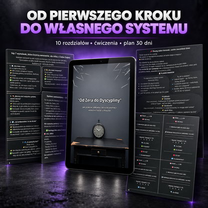 E-book "Od Zera do Dyscypliny"
